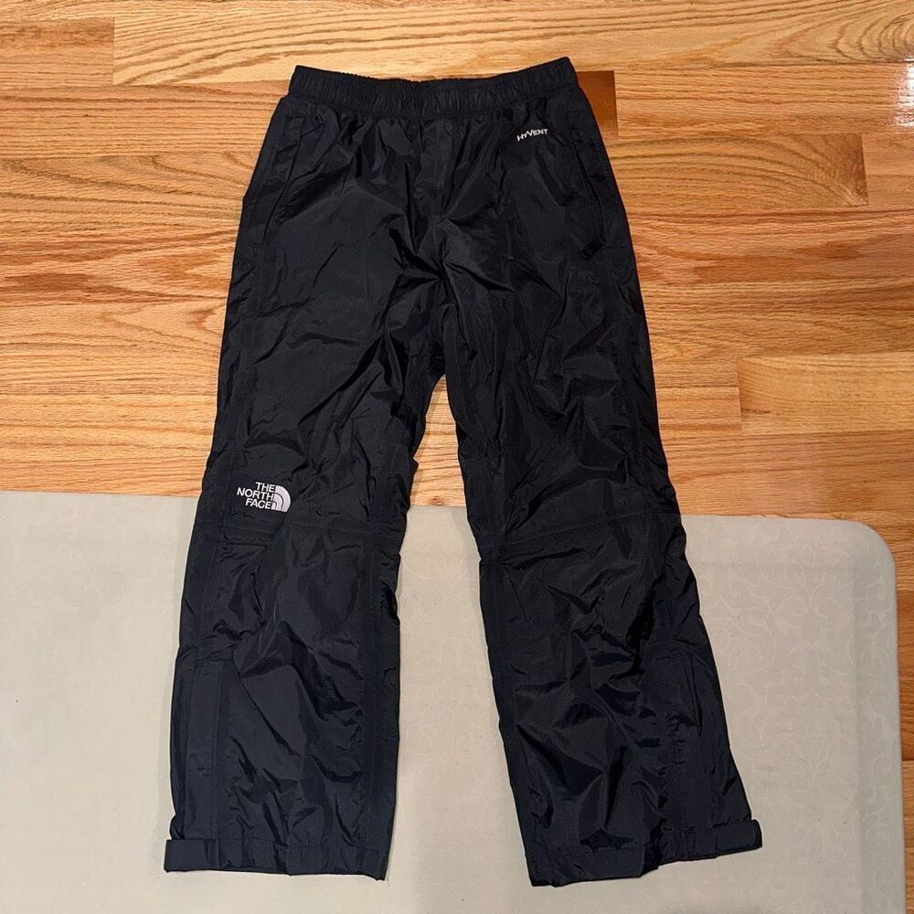 NWOT Boys 10/12 Medium The North Face - Black Hyvent Ski Snow Pants